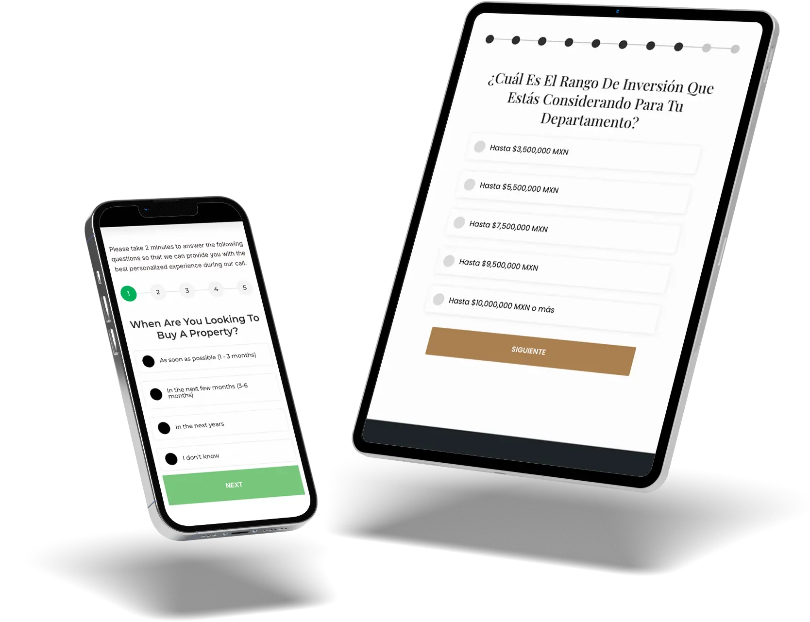 Embudos de Pre-Calificación para Desarrollos Inmobiliarios - Miruz Agency